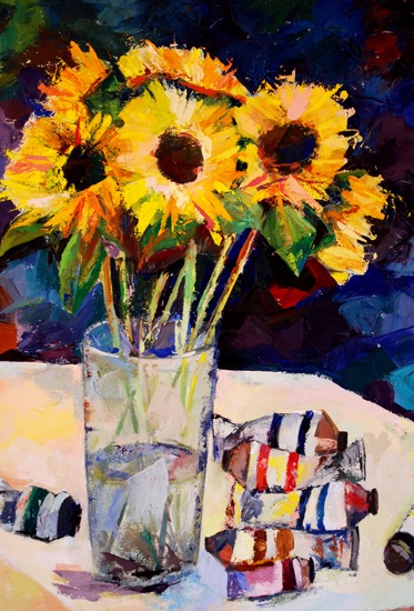 Studio Sunflowers